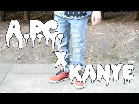 A.P.C. x Kanye - Stonewashed 