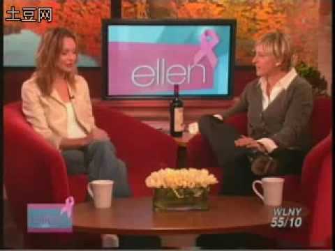 Calista Flockhart on Ellen