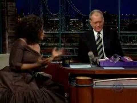 Oprah Winfrey and David Letterman Part 1: Black woman Style