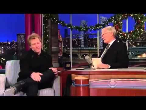 Jon Bon Jovi on David Letterman Full HD Interview