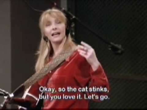 Phoebe Buffay Smelly Cat In Studio (with English subtitles)