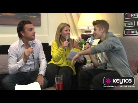 Justin Bieber Key103 Interview Part 1