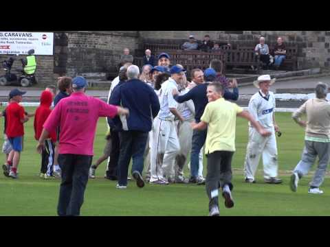 Lowerhouse CC win 2011 Lancashire League title at Todmorden.