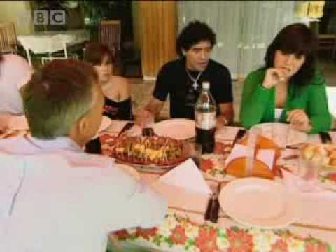 Dining with the Maradona family - Gary Lineker for BBC