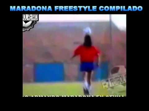 DIEGO MARADONA FREESTYLE COMPILADO