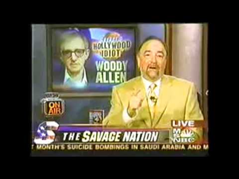 Michael Savage Attacks Woody Allen!!! - (Television Clip From 2003)