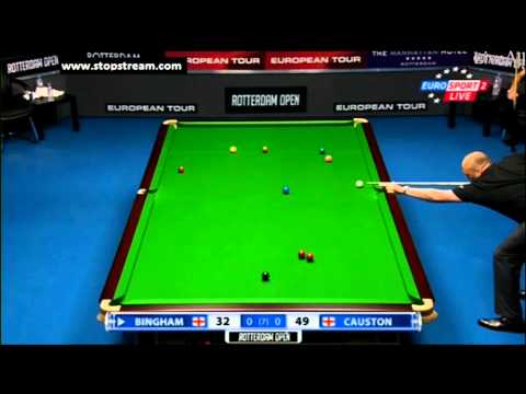 Stuart Bingham vs Ryan Causton - 2013 Rotterdam Open  Frame 1