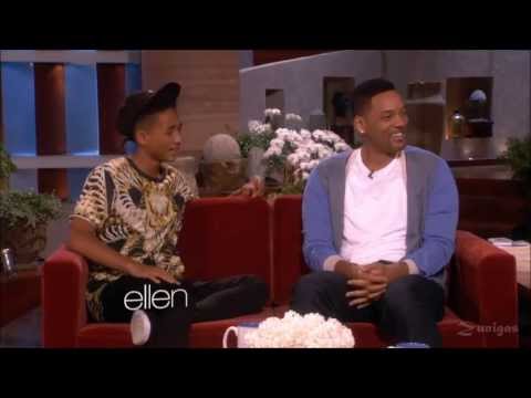 BEST OF WILL SMITH AND JADEN 2013 INTERVIEW AT ELLEN'S SHOW HD