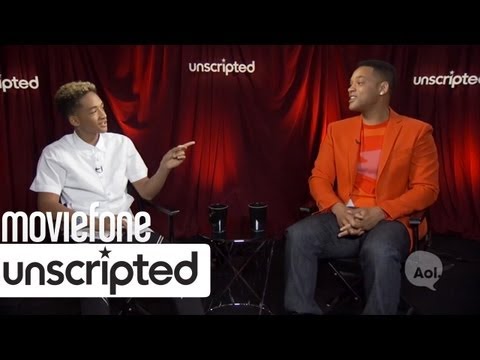 'After Earth' Unscripted: Will and Jaden Smith Interview | Moviefone