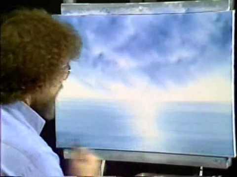 Bob Ross - Painting the Sea - Painting Video