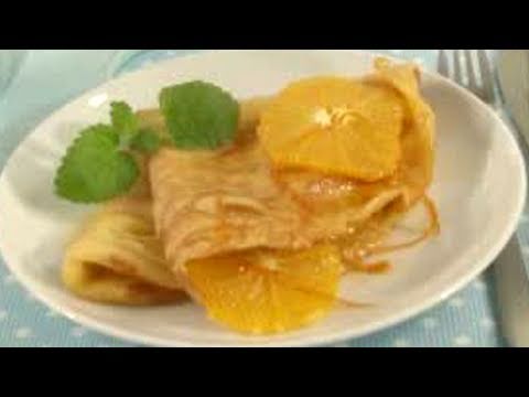 Rezept: Crêpe Suzette -- flambierter Crêpe in Orangenlikör