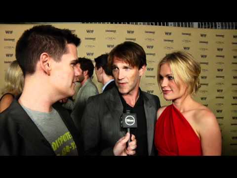 'True Blood' - Anna Paquin and Stephen Moyer interview at EW's Emmy Party 2010