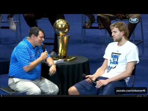 Dirk Nowitzki - Dallas Mavericks Victory Parade