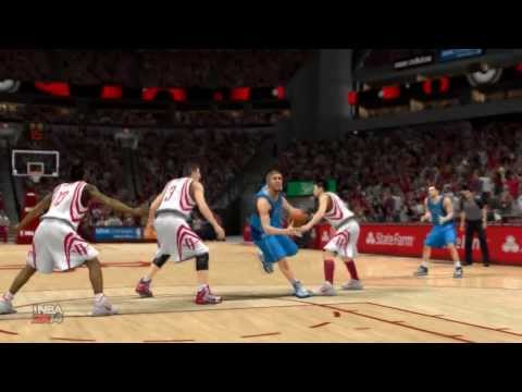 NBA 2k14 Dirk Nowitzki Dunk vs. Houston