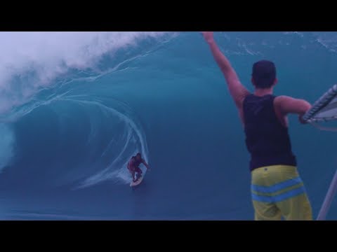 Surfing the Heaviest Wave in the World - Teahupoo