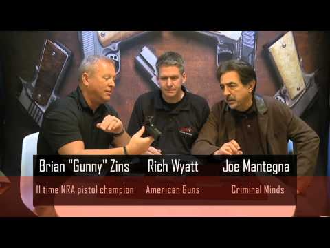 SHOT 2013 - Joe Mantegna, Rich Wyatt and Brian Zins discuss Cabot Guns