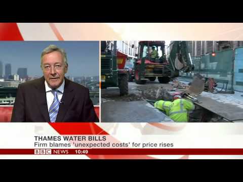 Thames Water rep on why they 'need' price rises (12Aug13)