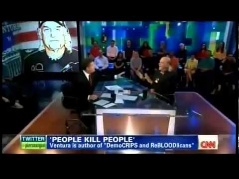 Jesse Ventura Pwned Piers Morgan in Gun Control Debate Live on CNN