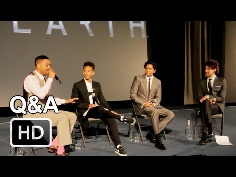 After Earth - Q&A with Will Smith, Jaden Smith and M Night Shyamalan | The Upcoming