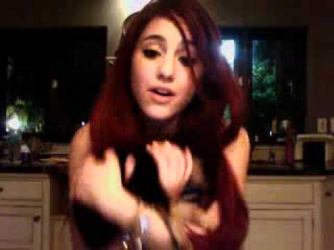 Ariana Grande ustream 6/04/10