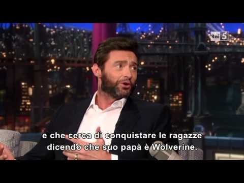 Hugh Jackman al David Letterman 23-07-2013 (sub ita)