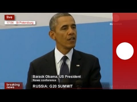 Barack Obama's full speech at G20 closing press conference - recorded live feed