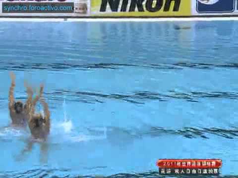 Katrina Ann/Hui Chuen Png (MAS) Free Duet Preliminary Shanghai World Championships 2011