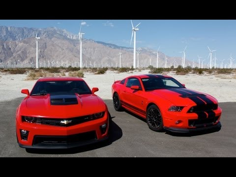 Burnout Fest! 2013 Shelby GT500 and 2012 Camaro ZL1 Road Trip - HOT ROD Unlimited Episode 15