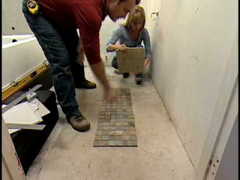 How To Tile a Bathroom Floor - The Home Depot