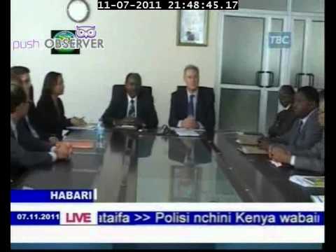 IMF looks into Tanzania's economic status on TBC News 07.11.2011.