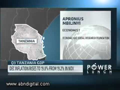 Tanzania Q3 GDP Expands 6.3%