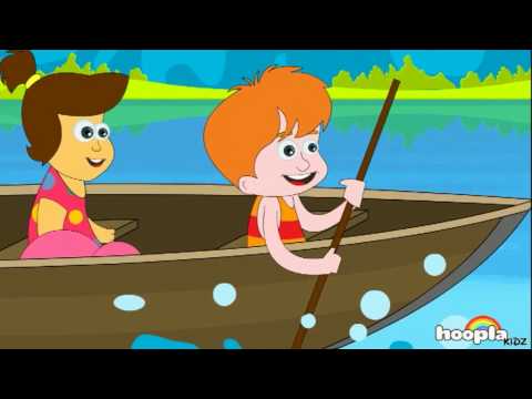 Row, Row, Row Your Boat - Nursery Rhymes