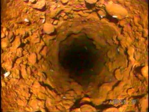 Inside an Edwards Aquifer well