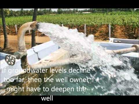 Groundwater and aquifer depletionGroundwater and aquifer depletion