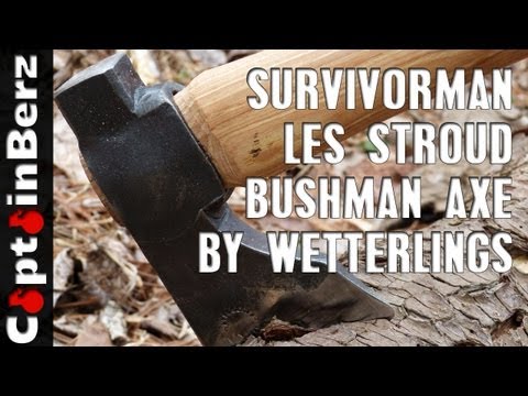 Survivorman Les Stroud Bushman Axe by Wetterlings (Review)