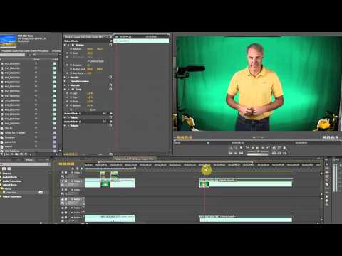 How to Key Green Screen DSLR Footage in Premiere Pro CS5