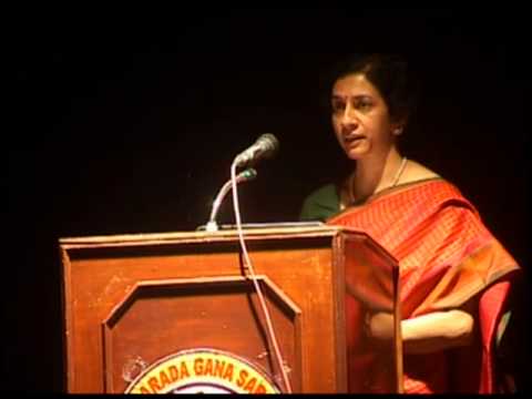 Bharatanatyam Natyarangam 2013 Mahendra Pallava - Dr  Chithra Madhavan Speech