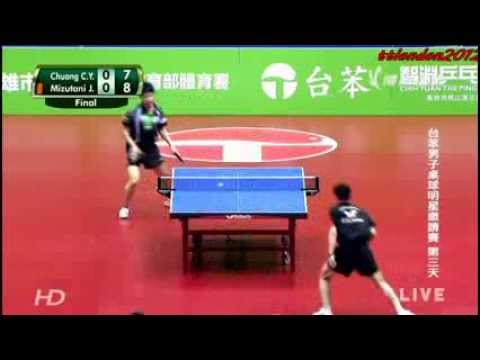 Jun Mizutani vs Chuang Chih-Yuan (2014 Tai Ben Invitational) Final