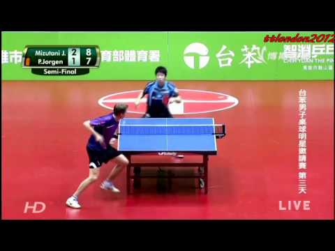 Jun Mizutani vs Jorgen Persson (2014 Tai Ben Invitational) 1/2 Final