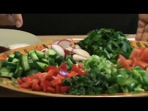 Best Fattoush Salad Recipe! (Fatoush) Healthy & Delicious Lebanese salad...Summer Salad