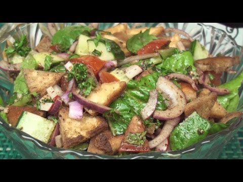 Fattoush ( فتوش  ) Recipe - A Levantine Salad