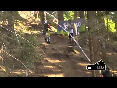 Val di Sole DH World Cup 2013 | Gee Atherton Winning Run