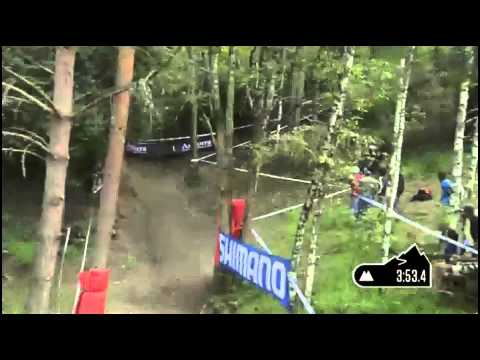 Gee Atherton run @ Vallnord Andorra 2013 Downhill WC#3