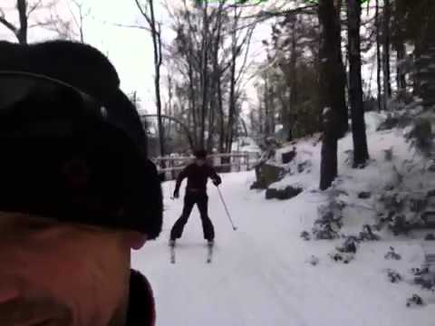 Xc skiing in Mohonk ( New York )