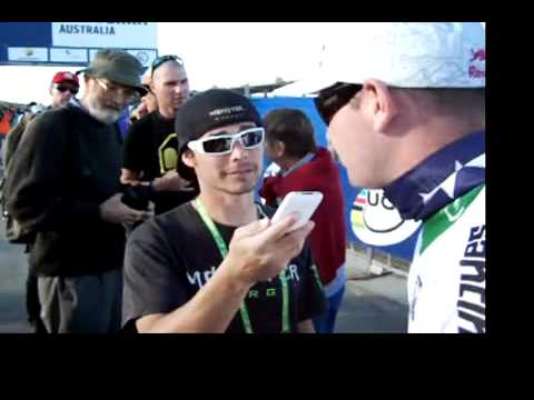 UCI MTB World Championshipships 2009 - Rennie Tour De France Exclusive !!