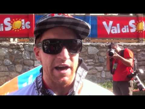 2011 Val di Sole World Cup - Aaron Gwin Interview