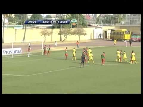 L'Africa Sports bat l'Asec d'Abidjan sur un score de 2 buts à 0