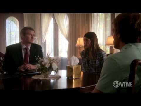 Dexter Season 5: Episode 1 Clip - A Grieving Spouse