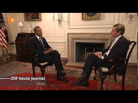 ZDF-Interview Claus Kleber with Barack Obama - heute journal 18. Januar 2014 (engl. Originalfassung)