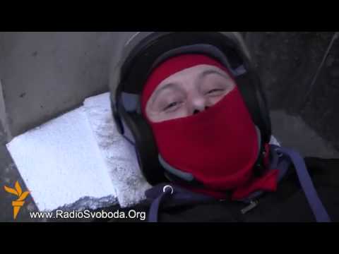 Киев. Майдан пережил ночь под огнем 19.02.2014 / Ukraine Kiev Fire Украина Майдан